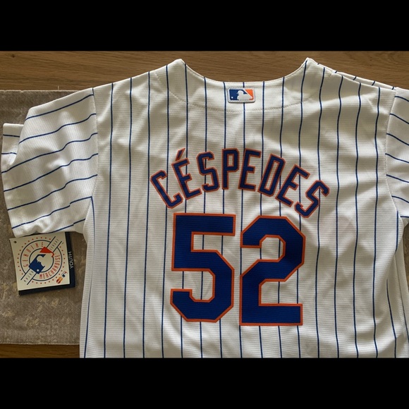 NEW with TAGS METS Cespedes Jersey - Picture 7 of 7